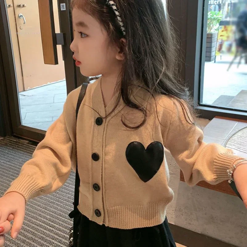 Baby Clothing Jumper - 2023 Frühling Herbst Mädchen Pullover Love