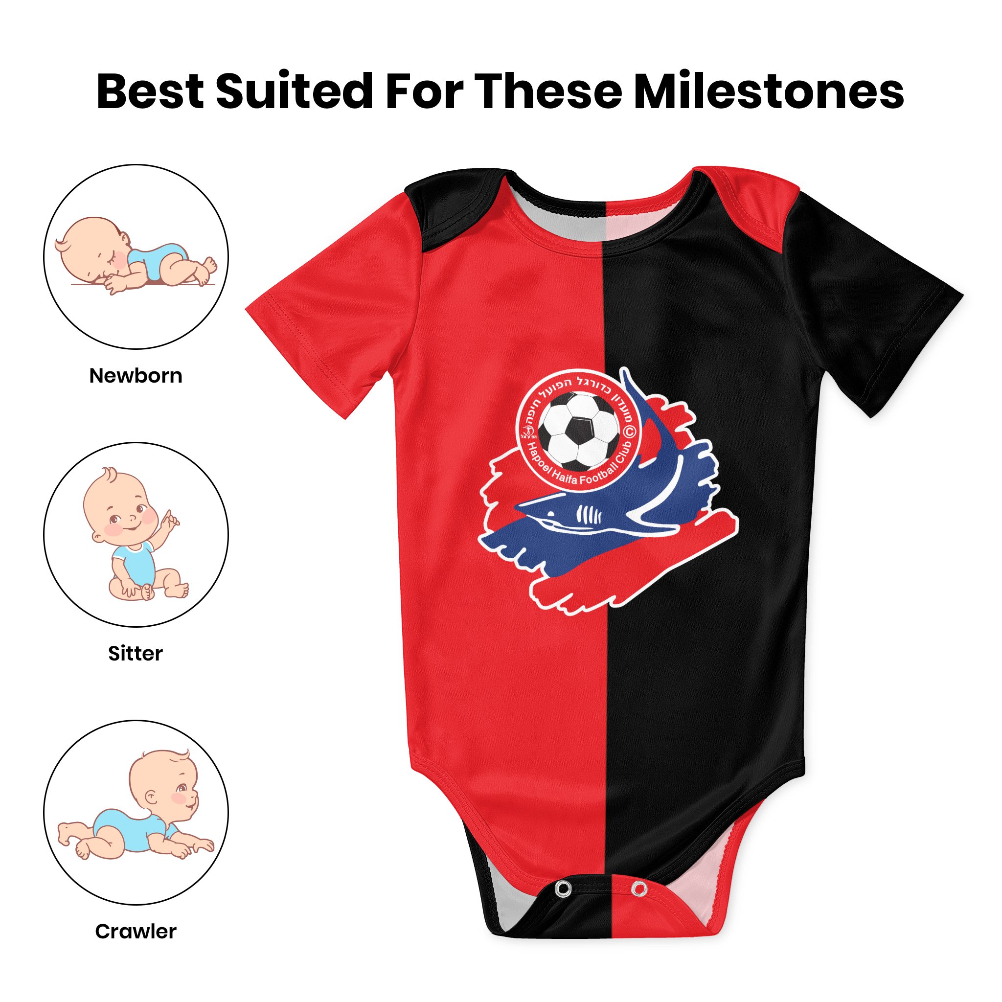 Hapoel Haifa Baby Bodysuit Uni – Baby Clothing Discount Bewertung und Preis