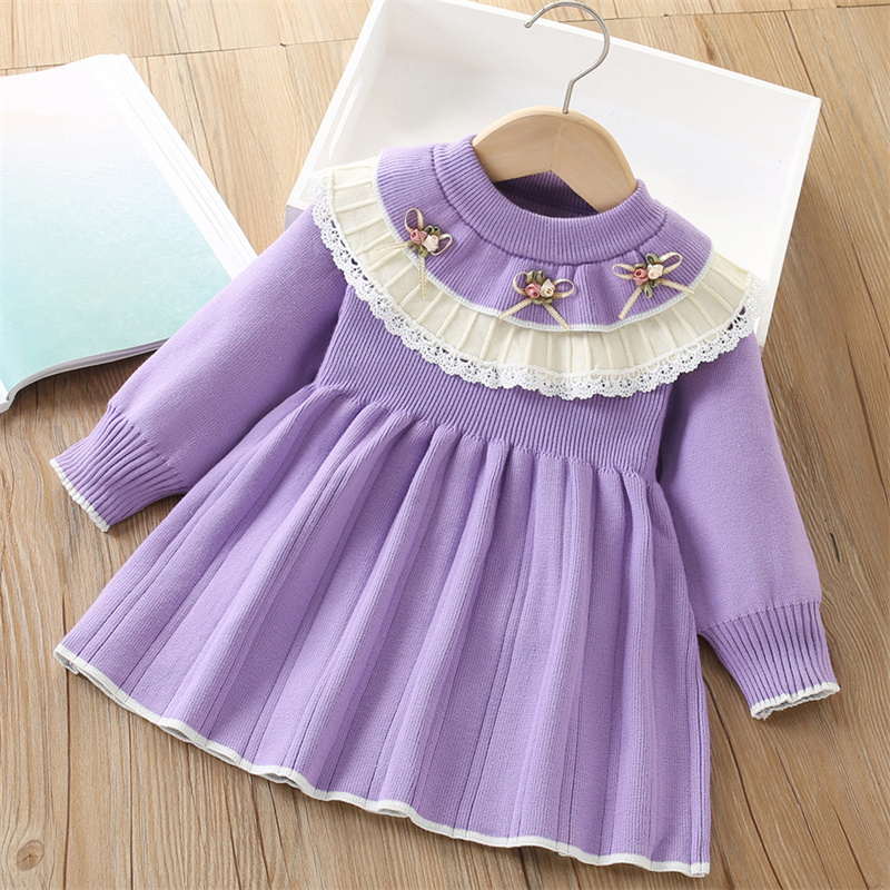 Baby Mädchen Gestrickte Kleid  – Baby Clothing Jumper Bewertung und Preis