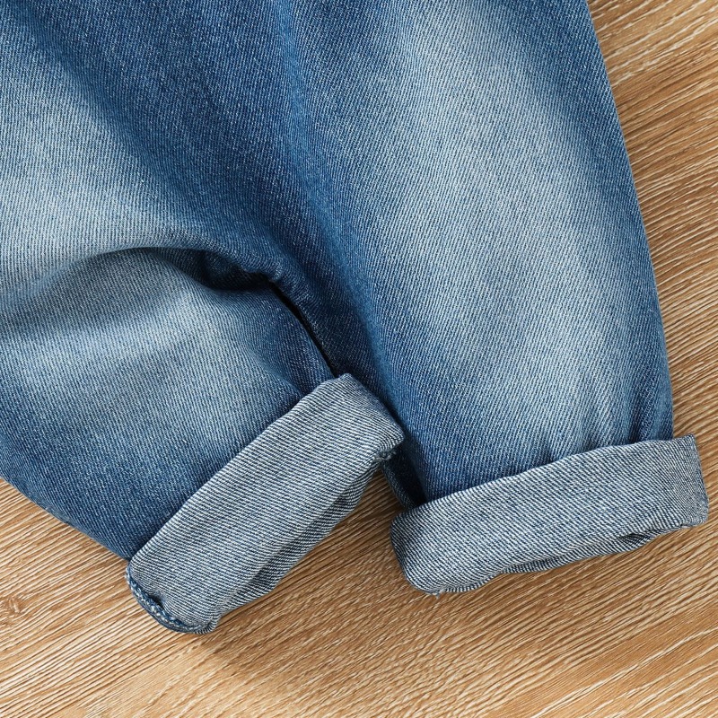 Neugeborene Baby-Jungen-Jeans- – Baby Clothing Jumper Bewertung und Preis