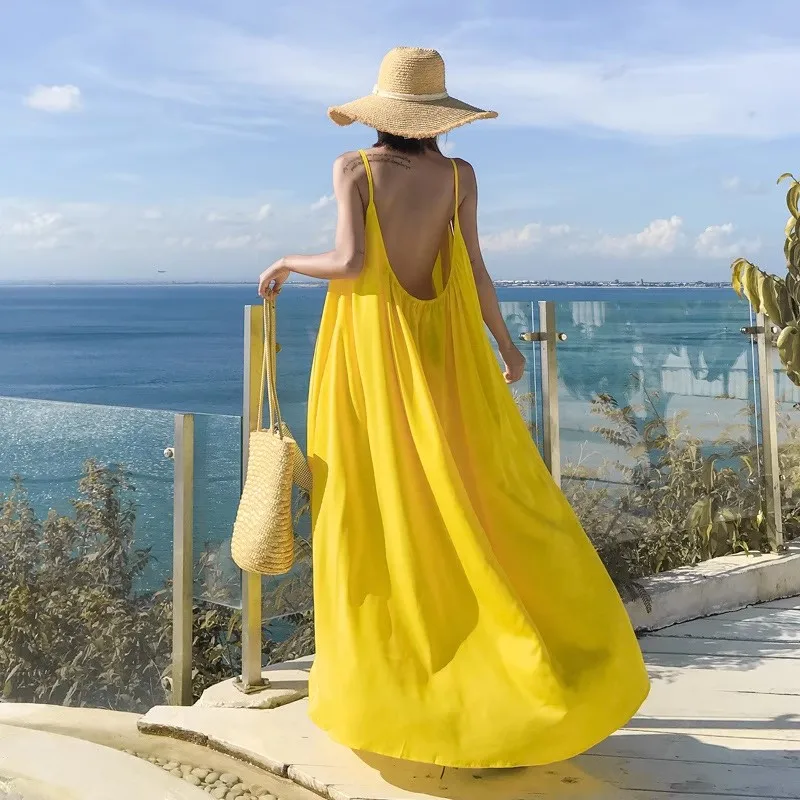 Passendes Strandkleid für Mutt – Baby Yellow Clothing Women Bewertung und Preis
