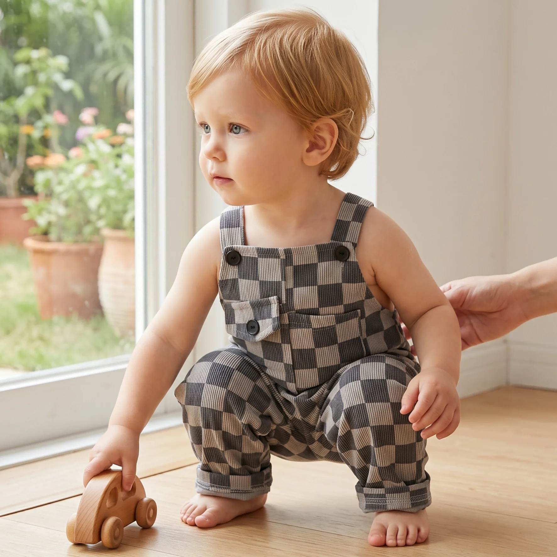 Sommer Baby Jungen Gitter-Jump – Baby Clothing Jumper Bewertung und Preis